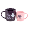 Miniatyrbild 1 av 2: Something Different Big Boo Little Boo Muggset (2-pack) Purple/Pink One Size