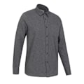 Miniatyrbild 3 av 3: Mountain Warehouse Bamford Melange Skjorta XS Grå Grey XS