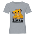 Miniatyrbild 1 av 3: Lejonkungen Pojkar Simba Kortärmad T-shirt 3-4 År Grå/Gul Grey/Yellow 3-4 Years