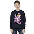 Miniatyrbild 2 av 3: Disney Boys Lilo & Stitch Angel Fa La La Sweatshirt 7-8 år N Navy Blue 7-8 Years
