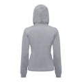 Miniatyrbild 2 av 3: TriDri Dam/Kvinnor Spun Dyed Full Zip Hoodie XS Grå Melange Grey Melange XS