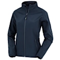 Miniatyrbild 1 av 2: Result Genuine Recycled Dam/Damer Softshell Tryckbar Jacka Navy S
