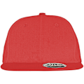 Miniatyrbild 2 av 2: Result Unisex Core Bronx Original Flat Peak Snapback Solid Colo Red One Size