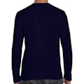 Miniatyrbild 1 av 2: Gildan Unisex Vuxen Softstyle Långärmad T-shirt L Marinblå Navy L