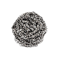 Miniatyrbild 2 av 2: Spontex Tough Scourer (4-pack) One Size Silver Silver One Size