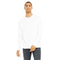 Miniatyrbild 5 av 5: Bella + Canvas Unisex Drop Shoulder Sweatshirt M Vit White M