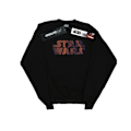 Miniatyrbild 1 av 3: Star Wars Pojkar Chewbacca Logotyp Sweatshirt 5-6 År Svart Black 5-6 Years