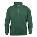 Miniatyrbild 1 av 4: Clique Unisex Vuxen Basic Halv Zip Sweatshirt M Flaskgön Bottle Green M