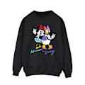 Miniatyrbild 1 av 3: Disney Herr Minnie Mouse Och Daisy Sweatshirt XXL Svart Black XXL