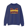 Miniatyrbild 1 av 3: Netflix Mens Sex Education Moordale M Logo 2 Sweatshirt XL Marinblå Navy Blue XL
