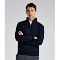 Miniatyrbild 3 av 3: Kustom Kit Herr Quarter Zip Sweatshirt S Marinblå Navy S