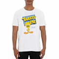 Miniatyrbild 3 av 6: Looney Tunes Klassisk Tweety Bomull T-shirt XXL Vit White XXL