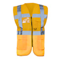 Miniatyrbild 1 av 2: Yoko Hi-Vis Premium Executive/Manager Väst / Jacka 3XL Hi Hi Vis Orange 3XL