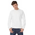 Miniatyrbild 3 av 4: B&C Herr Crew Neck Sweatshirt Top 2XL Vit White 2XL