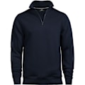 Miniatyrbild 1 av 3: Tee Jay Unisex Vuxen Halv Zip Sweatshirt L Marinblå Navy Blue L