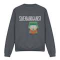 Miniatyrbild 1 av 5: South Park Unisex Vuxen Knockoff Sweatshirt L Gråmelerad Charcoal L