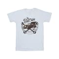 Batman Flickor Batcave Bil Bomulls T-shirt 5-6 År Vit White 5-6 Years