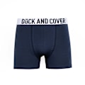 Miniatyrbild 3 av 4: Duck and Cover Mens Galton Boxer Shorts (2-pack) S Grön/Blå Green/Blue S