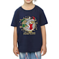 Miniatyrbild 3 av 5: Tom och Jerry Girls Julöverraskning Bomull T-shirt 12-13 År Navy Blue 12-13 Years