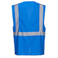 Miniatyrbild 2 av 2: Portwest Unisex Varningsväst Iona Executive Hi-Vis M Royal Blå Royal Blue M