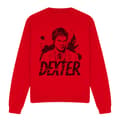 Dexter Unisex Vuxen Splatter Sweatshirt L Röd Red L