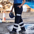 Miniatyrbild 3 av 3: PRO RTX High Visibility Herr Cargo Byxor 4XL R Marinblå Navy 4XL R