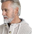 Miniatyrbild 3 av 4: Weird Fish Bakersfield Macaroni Hoodie med Knappar i Halsen för Män 4XL Ecr Ecru 4XL