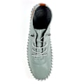 Miniatyrbild 1 av 4: Lunar Dam/Dam St Ives Läder Plimsolls 4 UK Grå Grey 4 UK