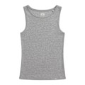 Miniatyrbild 1 av 3: Animal Womens/Ladies Ribbed Organic Tank Top 18 UK Grå Grey 18 UK