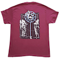 Miniatyrbild 2 av 2: Slipknot Unisex Demon Bomull Logotyp T-shirt XL Maroon Maroon XL