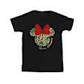 Miniatyrbild 1 av 4: Disney herr Minnie Mouse leopard jul T-shirt 4XL svart Black 4XL