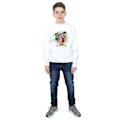 Miniatyrbild 4 av 5: Tom And Jerry Boys Julöverraskning Sweatshirt 12-13 År Vit White 12-13 Years