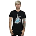 Miniatyrbild 2 av 3: Disney Herr Frozen Elsa Och Olaf Vinter Magi T-Shirt 4XL Svart Black 4XL