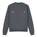 Miniatyrbild 1 av 5: Scorpion Unisex Vuxen Logotyp Sweatshirt M Kolgrå Charcoal M