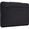 Miniatyrbild 1 av 3: Case Logic Invigo återvunnen laptopfodral One Size Solid Black Solid Black One Size