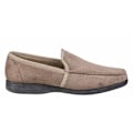 Miniatyrbild 3 av 4: Fleet & Foster herr Dakis Slip On Slipper 6 UK Beige Beige 6 UK