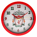 Miniatyrbild 1 av 3: Liverpool FC Crest Väggklocka One Size Vit/Röd White/Red One Size