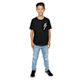 Miniatyrbild 4 av 5: AC/DC Pojkar Lightning Bolt T-Shirt 7-8 År Svart Black 7-8 Years