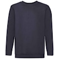 Miniatyrbild 1 av 3: Fruit of the Loom Barn/Barnkläder Klassisk Drop Shoulder Sweatshirt Deep Navy 3-4 Years