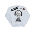 Miniatyrbild 1 av 3: Star Wars Chewbacca Sketch Sweatshirt för män, S, vit White S