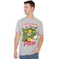 Miniatyrbild 5 av 5: Teenage Mutant Ninja Turtles Herr Pizza Jul T-Shirt XL Sp Sport Heather XL