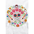 Miniatyrbild 3 av 4: Coco Unisex Vuxen Day Of The Dead Ernesto Miguel Hector Patch S White L