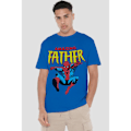 Miniatyrbild 4 av 4: Spider-Man Herr Fantastisk Pappa Fars Dag T-shirt M Kungsblå Royal Blue M