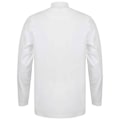 Miniatyrbild 2 av 3: Henbury Herr Roll Neck Långärmad Topp S Vit White S