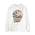 Miniatyrbild 1 av 3: Netflix Dam/Kvinnor Stranger Things LA Gradient Sweatshirt M White M