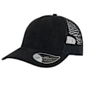 Miniatyrbild 1 av 4: Atlantis Rapper Faux Suede 5 Panel Trucker Cap One Size Black Black One Size