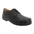 Miniatyrbild 1 av 2: Roamers Mens XXX Extra Wide 4 Eye Tramline Gibson Skor 13 UK B Black 13 UK