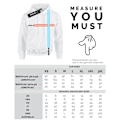 Miniatyrbild 3 av 3: Blondie Dam/Kvinnor Lines Logotyp Hoodie XL Vit White XL
