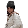 Miniatyrbild 3 av 3: Beechfield Cuffed Recycled Oversized Beanie One Size Black Black One Size