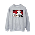 Miniatyrbild 1 av 4: Star Wars Stormtrooper Japansk Sweatshirt L Sports Grey för män Sports Grey L